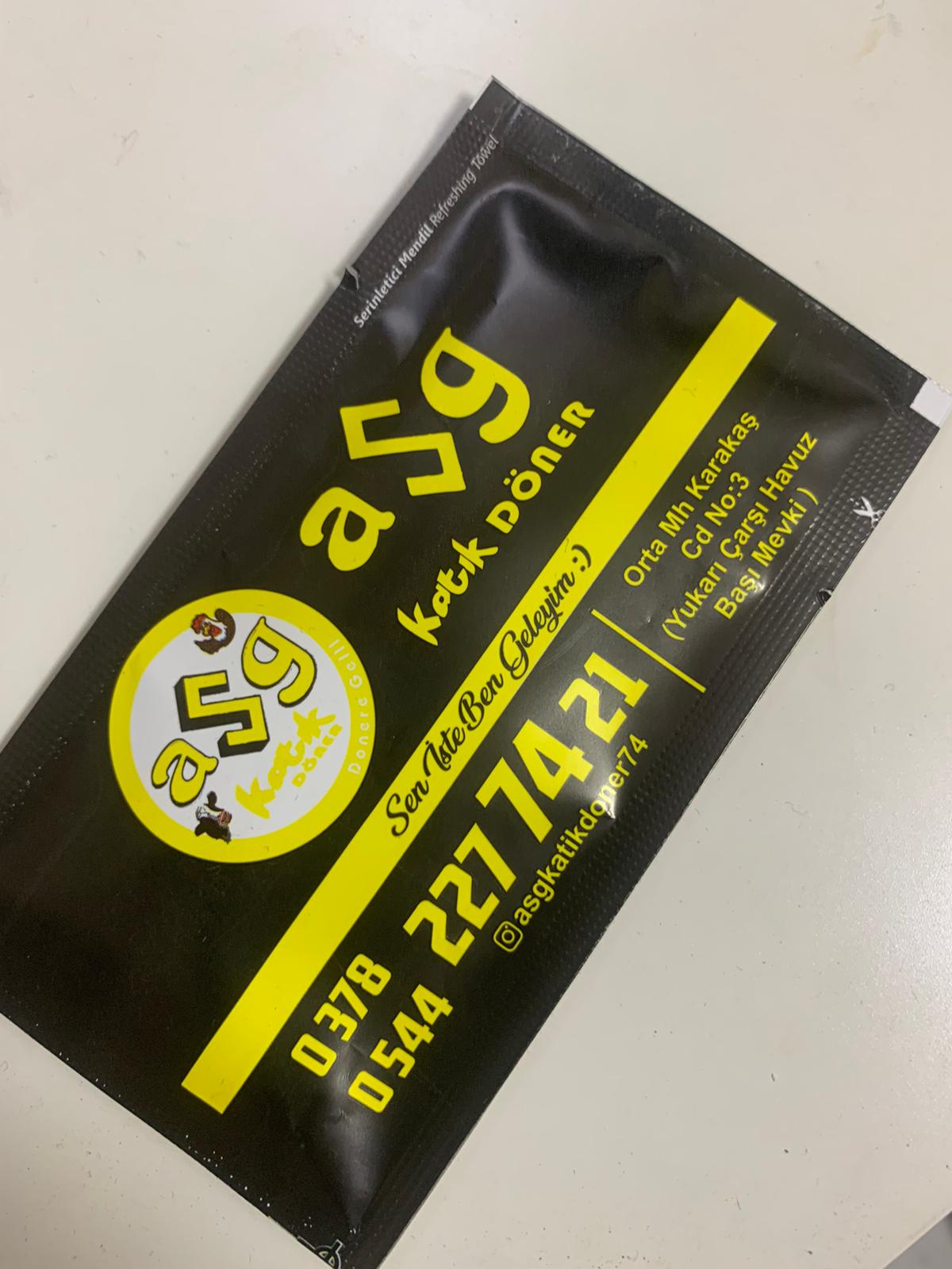 Restaurant Cafe Otel Promosyon Islak Mendil